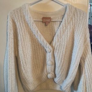 Show Me Your Mumu Cropped Cardigan